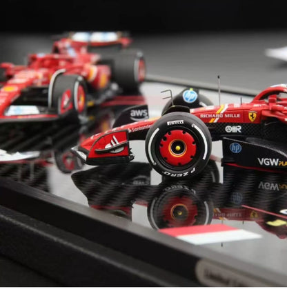 BBR 1/43 Ferrari SF-24 Monaco GP 2024 Winner & 3rd Place Set