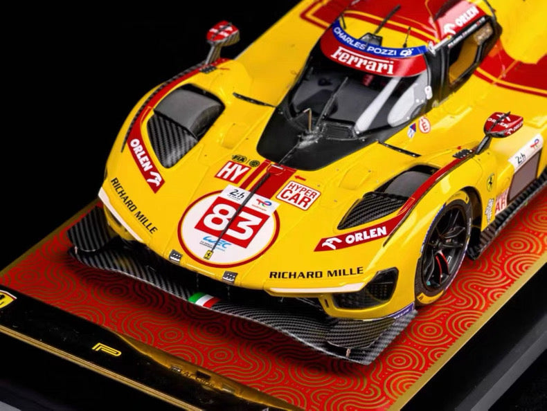 Amalgam 1/18 Ferrari 499P #83 2025 Le Mans Winner Resin Model