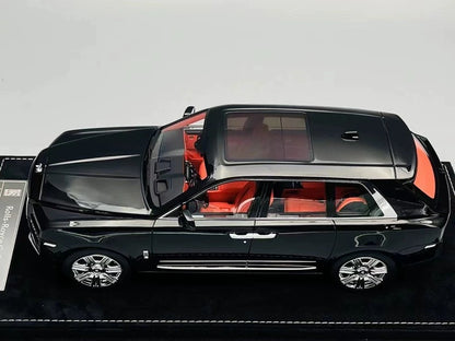 HH Model 1/18 Rolls-Royce Cullinan Black Resin Model