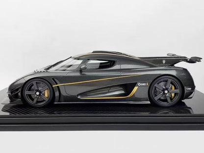 Frontiart 1/12 Koenigsegg One:1 Resin Model | Carbon Gold Edition | Collector Grade