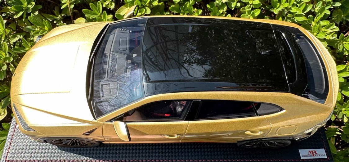 MR Collection Lamborghini Urus SE Gold Metallic 1/18 Resin Model