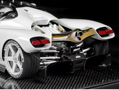 Frontiart 1/18 Nilu27 White Resin Model Limited Edition