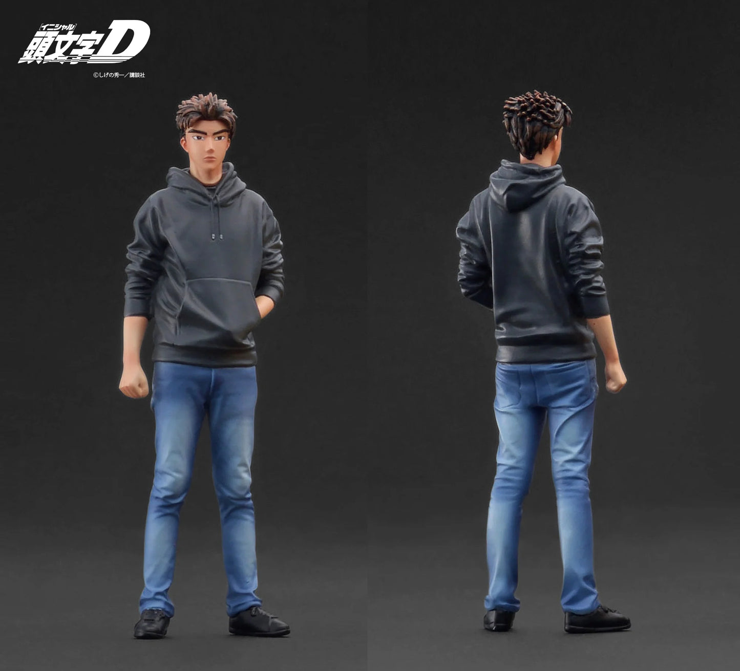Ignition Model 1/18 INITIAL D Mazda RX-7 (FD3S) MazdaSpeed A-Spec Yellow IG3941