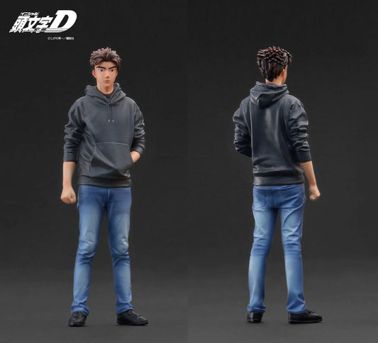 Ignition Model 1/18 INITIAL D Mazda RX-7 (FD3S) MazdaSpeed A-Spec Yellow IG3941