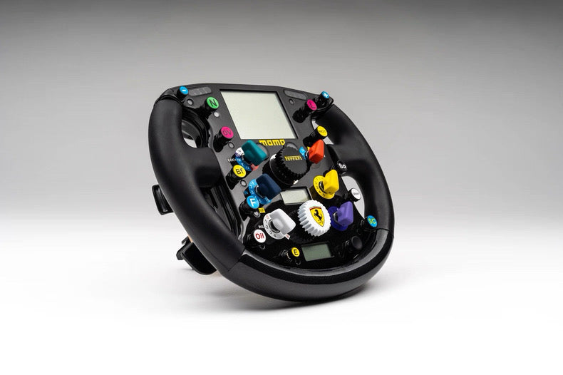 Amalgam 1:1 Ferrari F2004 Formula 1 Steering Wheel Resin Replica