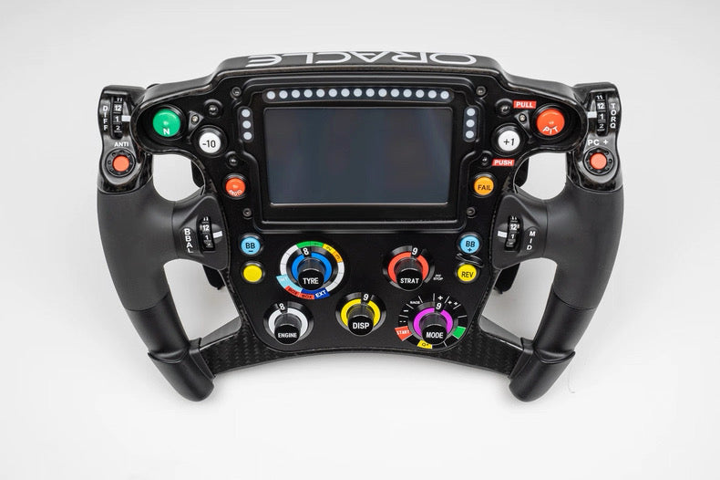 Amalgam 1:1 Red Bull Racing RB18 Formula 1 Steering Wheel Resin Replica