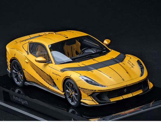 Amalgam 1/18 Ferrari 812 MVS ART Auction Edition Resin Model