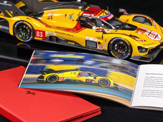 Amalgam 1/18 Ferrari 499P #83 2025 Le Mans Winner Resin Model