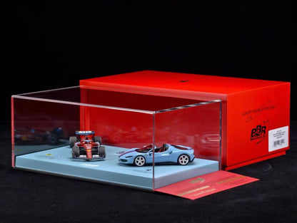 BBR 1/43 Ferrari SF-24 & 296 GTS Miami Special Livery Double Set