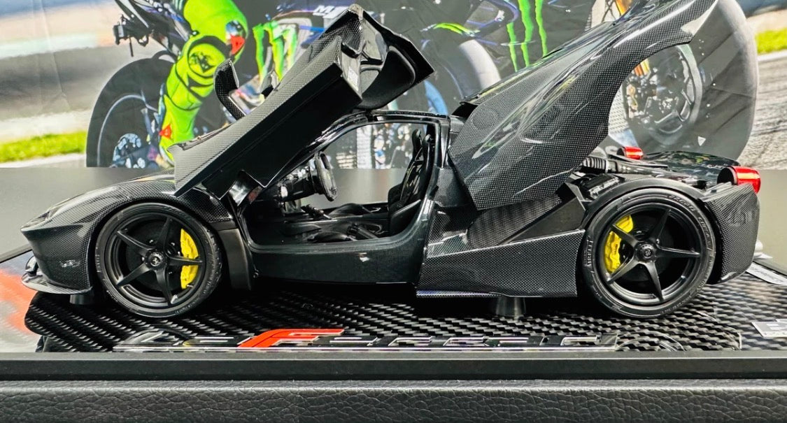 BBR Ferrari LaFerrari Full Carbon Fiber 1/18 Fully Opening Model