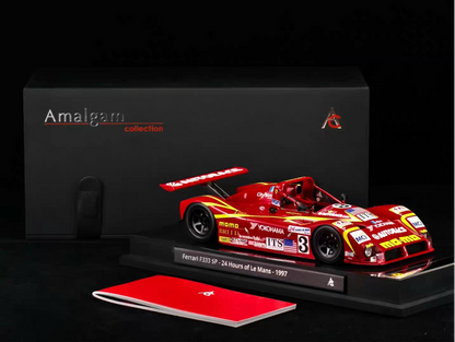 Amalgam 1/18 Ferrari F333 SP Le Mans 1997 #3 Resin Model