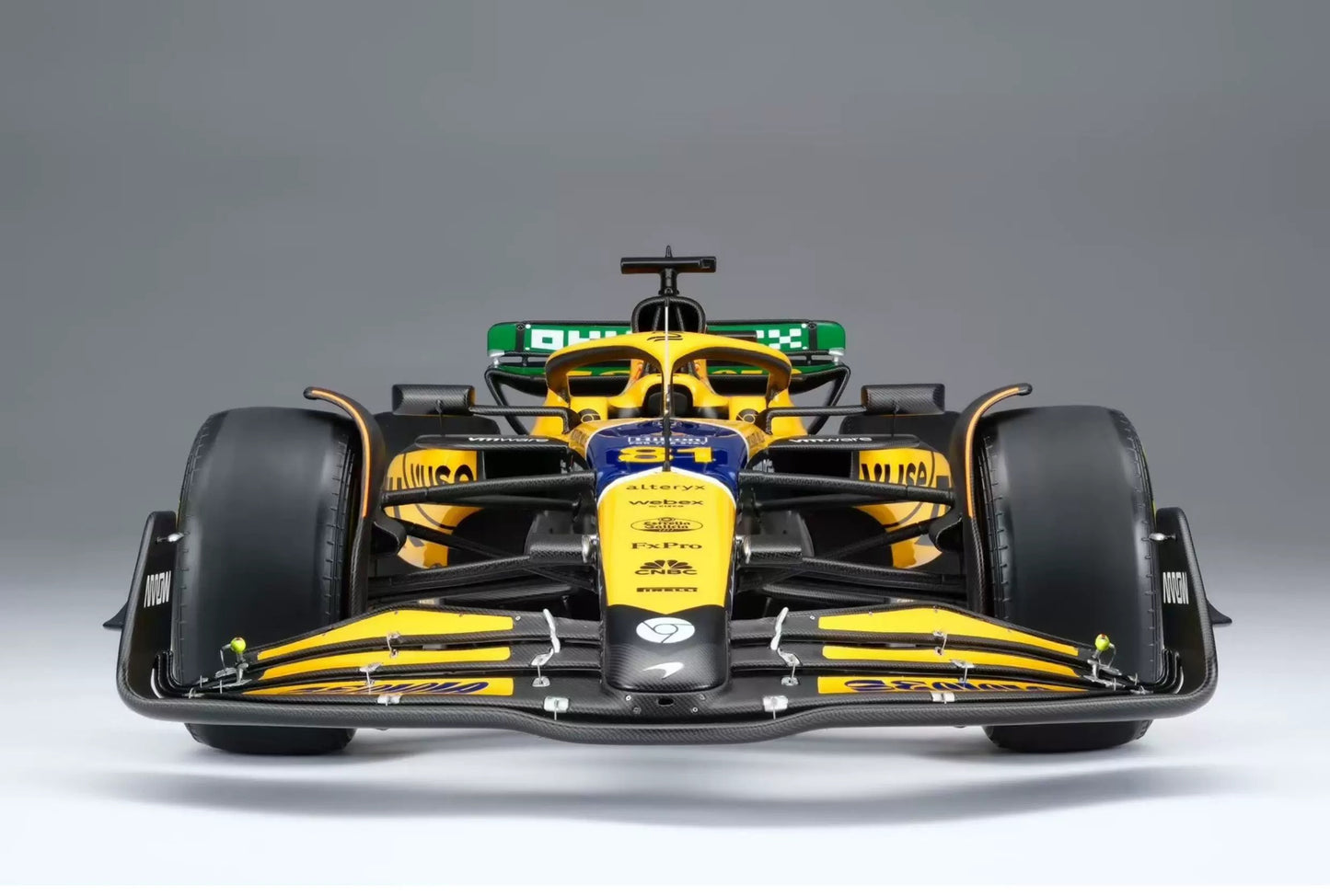Amalgam 1/8 McLaren MCL38 Formula 1 Resin Model – 2024 Monaco Grand Prix