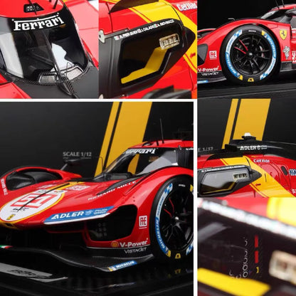 BBR 1/12 Ferrari 499P #51 Le Mans 2023 Resin Model