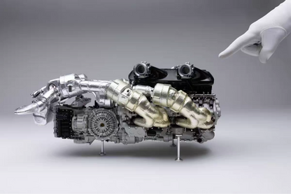 Amalgam 1/4 Bugatti Chiron V16 Engine & Gearbox Limited Edition Model