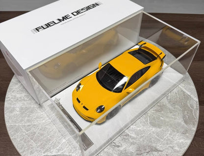 FuelMe Porsche 911 (992) GT3 Signal Yellow Limited Edition 1/18 Resin Model