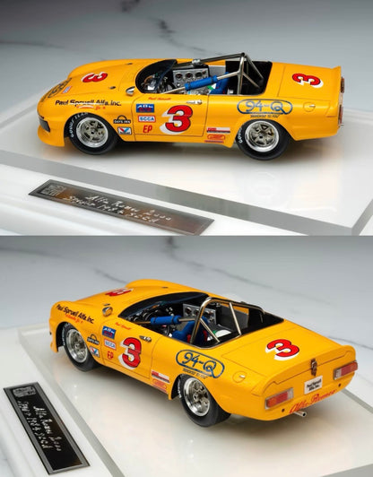 Masterpiece by Hayakawa Matsuyoshi 2000‘s work 1/43 Alfa Romeo 1984 Spyder SCCA Handmade Model