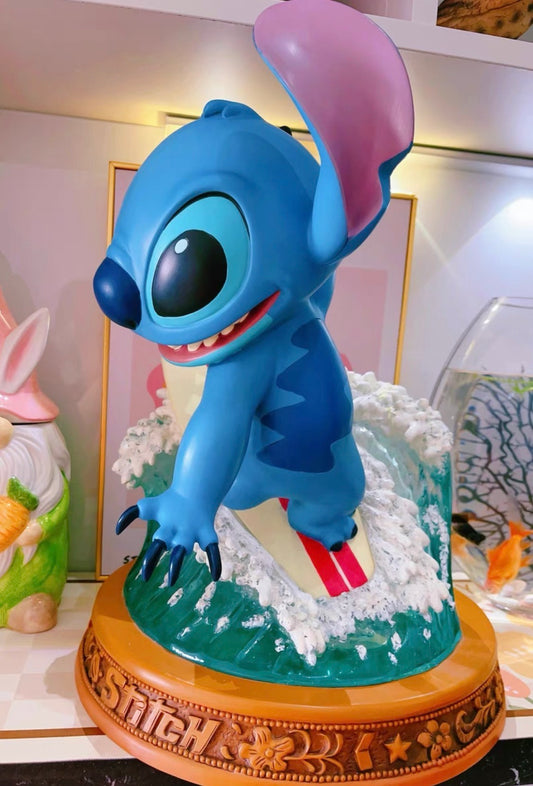 Disney Stitch Surf Lover Limited 200 Large Statue