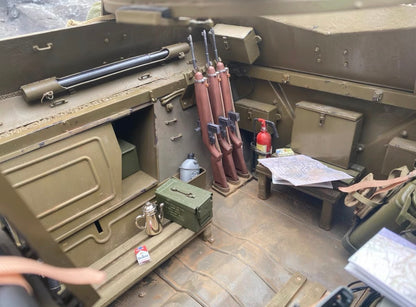 1/6 Scale WWII US Army M20 Armored Utility Car Custom Display Model