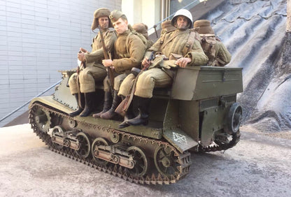 1/6 Scale WWII Soviet T20 Armored Tractor Custom Display Model