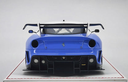 DG Model 1/18 Ferrari 599 XX EVO #70 Blue Resin Display Model