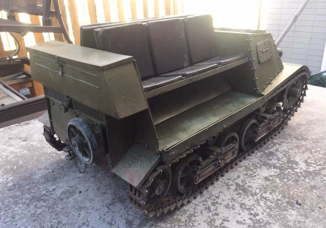 1/6 Scale WWII Soviet T20 Armored Tractor Custom Display Model