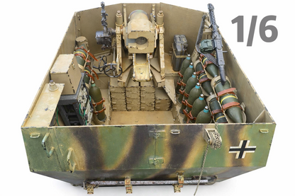 1/6 Sd.Kfz.135 Hummel 15cm Self-Propelled Howitzer Model