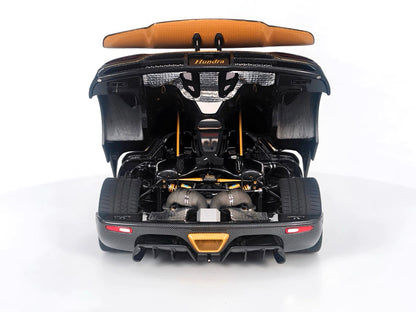 Frontiart 1/18 Koenigsegg Agera S Hundra Carbon Gold Fully Opening Model