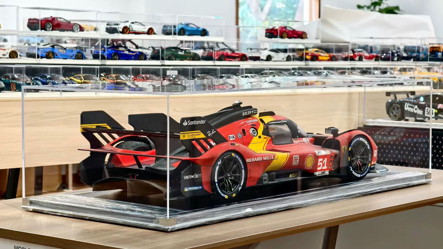 Amalgam 1/5 Ferrari 499P Le Mans 2023 Winner Weathered Resin Model