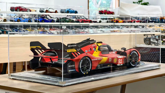 Amalgam 1/5 Ferrari 499P Le Mans 2023 Winner Weathered Resin Model