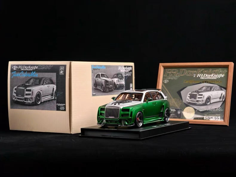DreamPower 1/18 RR Darknight D900 Green Resin Model
