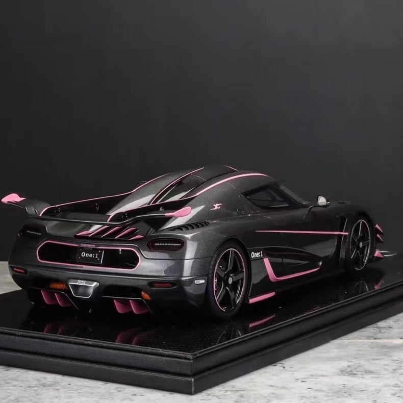 Frontiart 1/12 Koenigsegg One:1 Resin Model | Carbon Pink Edition | Collector Grade