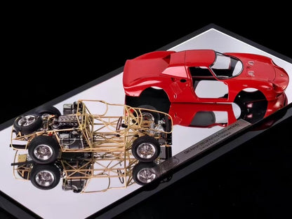 CMC 1/18 Ferrari 250 GTO M-269 Skeleton & Body Set | Diecast Model | Collector Grade