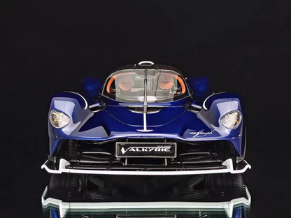 Frontiart 1/18 Aston Martin Valkyrie Silver Blue Resin Model Limited Edition