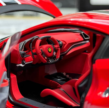 DM Model 1/18 Ferrari 488 Pista Fully Open Resin Limited Edition