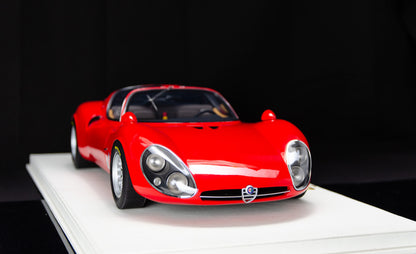 DMH 1/8 Alfa Romeo Tipo 33 Stradale Resin Model – Museum Display Grade