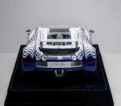 HH 1/18 Bugatti Veyron Resin Model Ceramic Dragon Livery