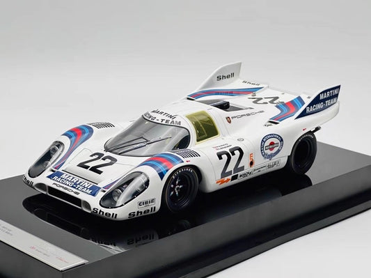 Amalgam 1/18 Porsche 917 Martini Racing Resin Model