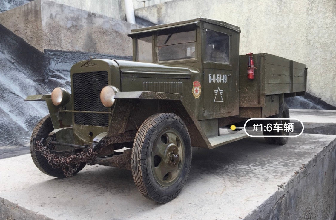 1/6 Scale WWII Soviet ZIS-5 Cargo Truck Custom Display Model