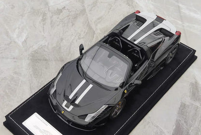 HH 1/18 Ferrari 458 Speciale Aperta Resin Model – Black Knight Edition – HH336