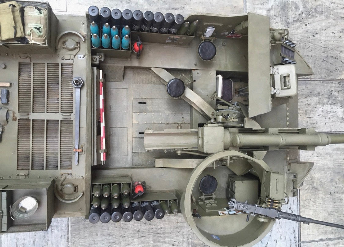 1/6 M7 Priest 105mm Self-Propelled Howitzer Model