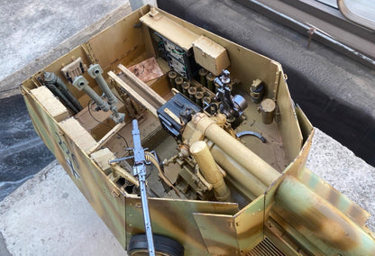 1/6 Scale Sd.Kfz.135/2 105mm Self-Propelled Gun Full Interior Custom Model