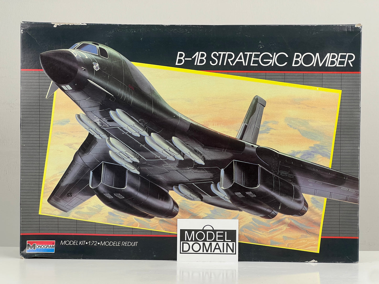Monogram B-1B Strategic Bomber 1/72 Plastic Model Kit Vintage Release