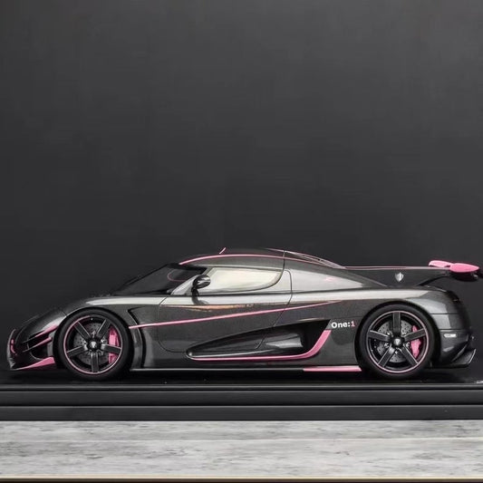 Frontiart 1/12 Koenigsegg One:1 Resin Model | Carbon Pink Edition | Collector Grade