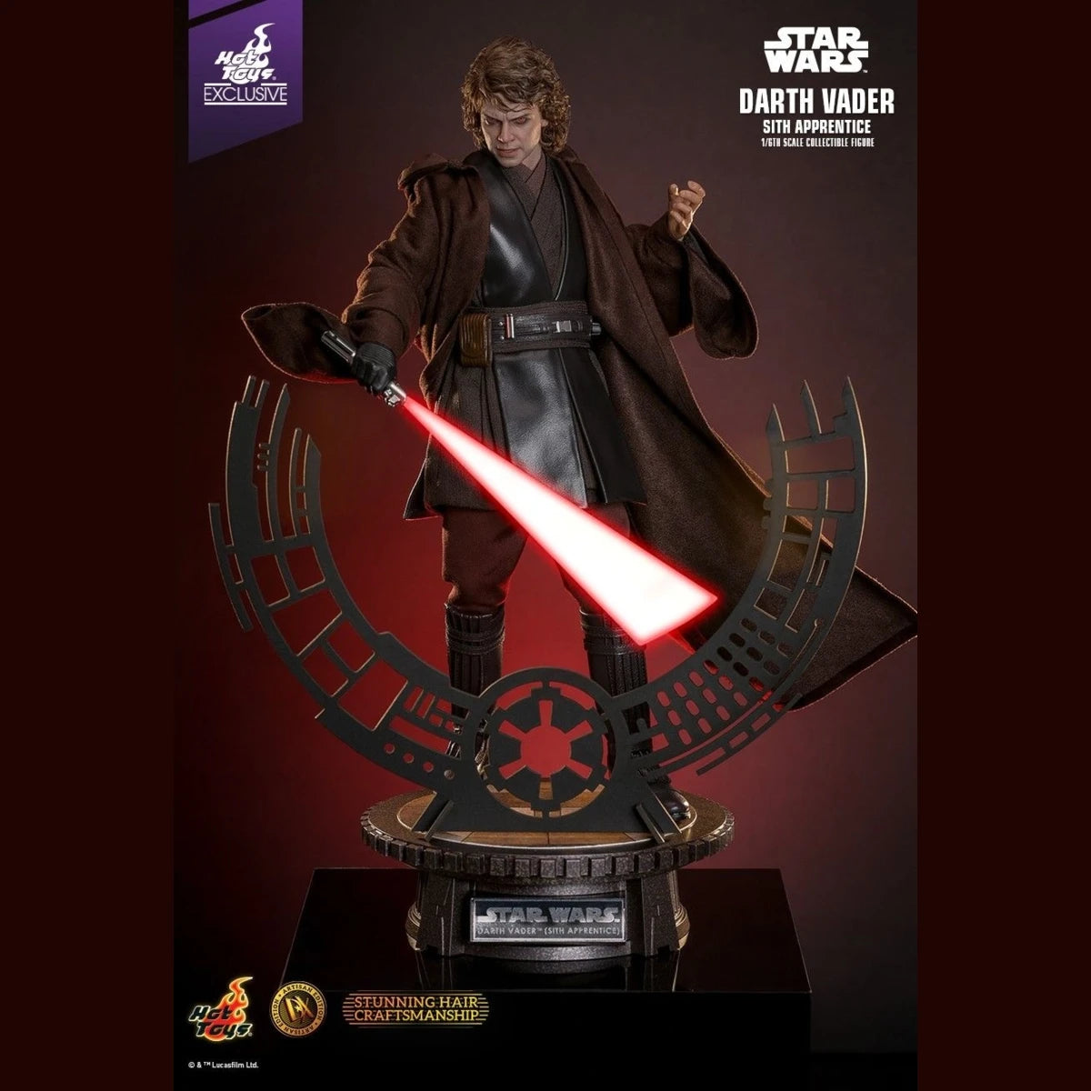 Hot Toys 1/6 DX47AE Darth Vader (Sith Apprentice) Artisan Edition Collectible Figure