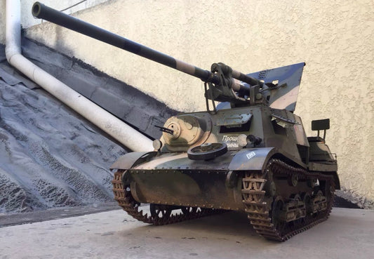 1/6 Scale WW2 Soviet Zis-30 Tank Destroyer 57mm Self-Propelled Anti-Tank Gun Model