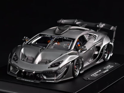 Dreampower 1/18 Lamborghini Huracán Awakenup D661 Grey | Resin Model