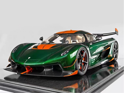 Frontiart 1/8 Koenigsegg Jesko Carbon Dark Green Limited Edition