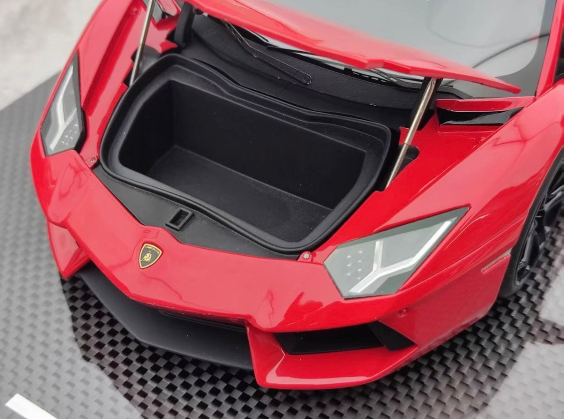 MCM Model 1/18 Lamborghini Aventador Miura Homage Full Opening Resin Model
