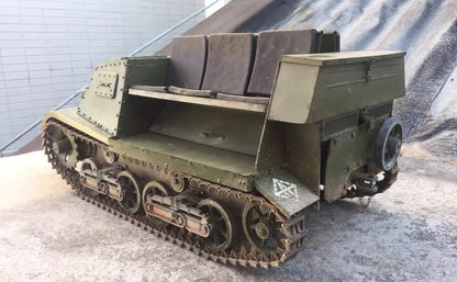 1/6 Scale WWII Soviet T20 Armored Tractor Custom Display Model