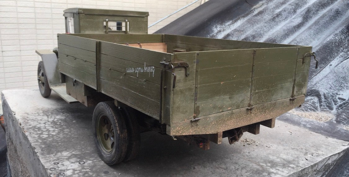 1/6 Scale WWII Soviet ZIS-5 Cargo Truck Custom Display Model